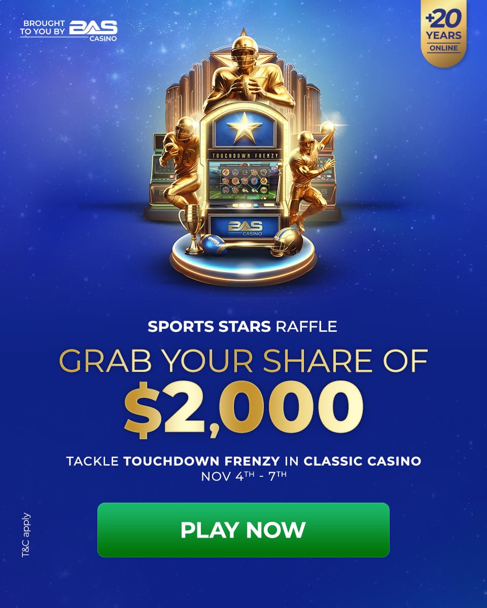 Casino Sports Star Raffle