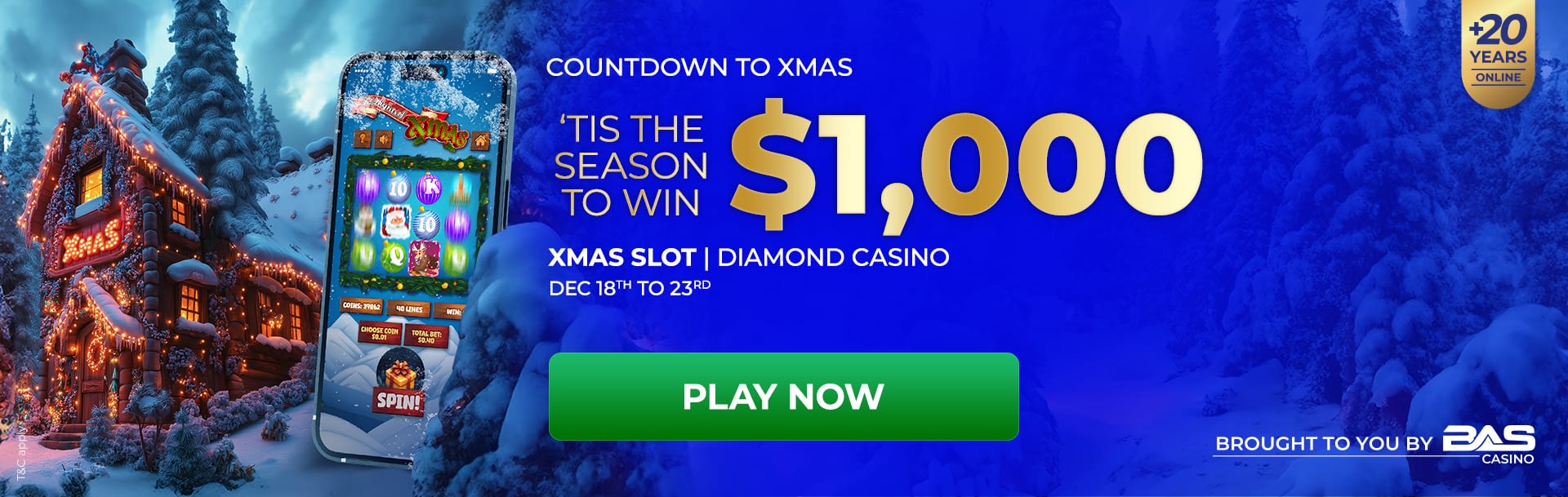 Countdown to Xmas ( Riverboat Casino)