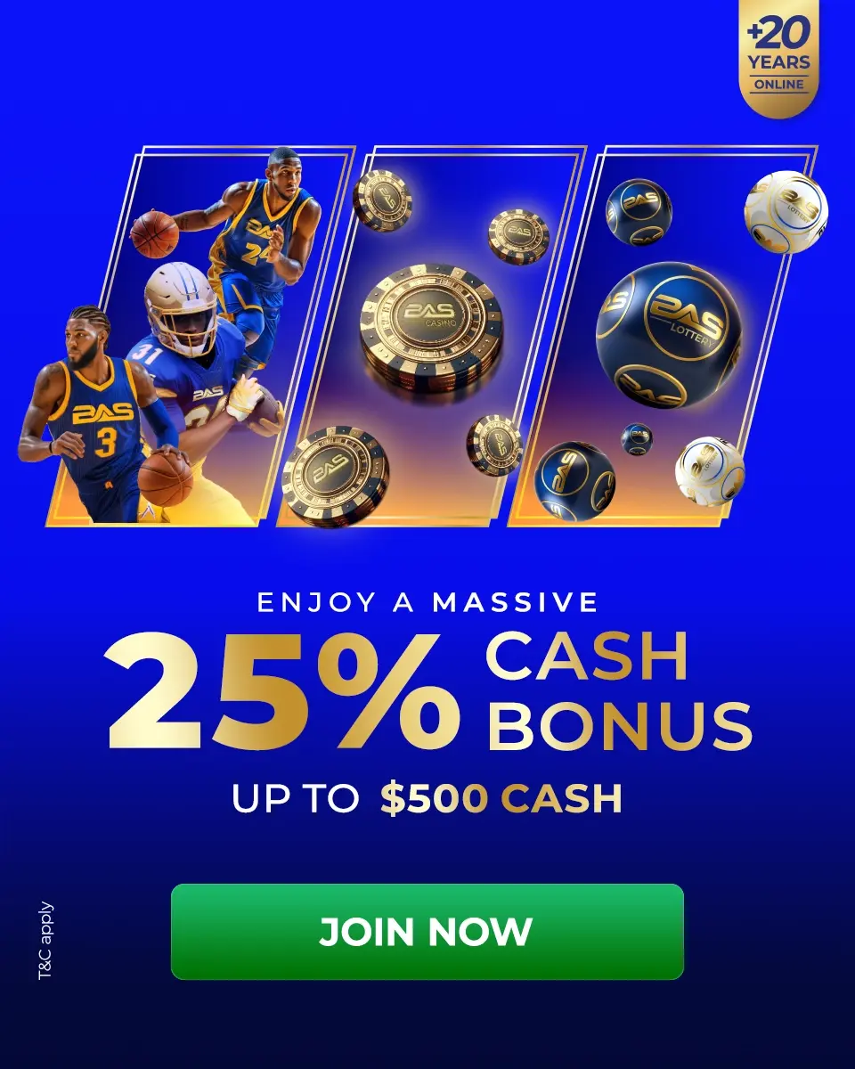 25% Cash Bonus General Promo 